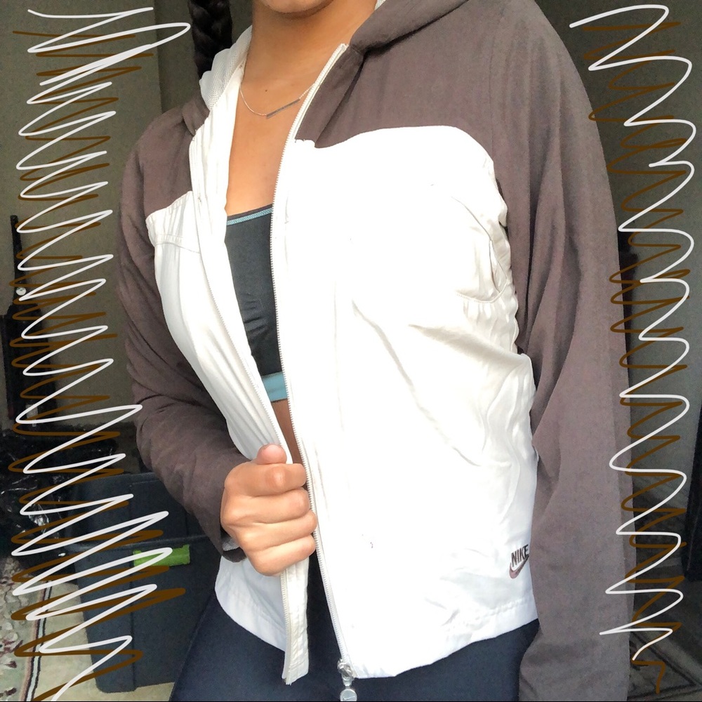 Nike | Brown/Tan Sweatsuit Jacket and Pants